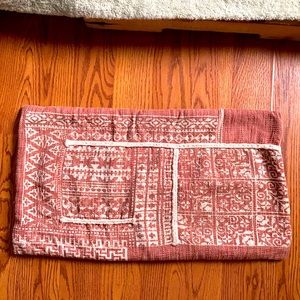 Vintage print pillow case